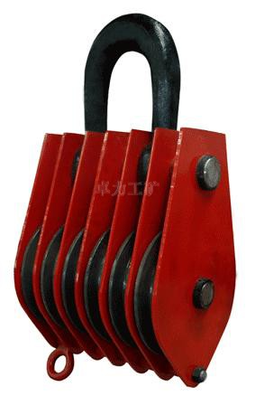 吊環(huán)型六輪滑車，軸套吊環(huán)型六輪滑車，滑車